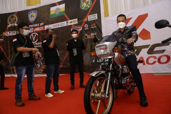 Apresiasi Vulcanic Festival RX King Kontes, Musa Rajekshah Harapkan Jadi Ajang Bisnis Bagi Anak Muda